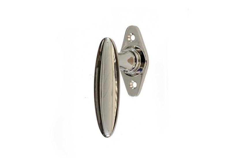 Antikas Fensterbeschlag Fenstergriff Messing vernickelt glänzend - Fenstergriff - 9,6x4,7 cm Antikas Fensterbeschlag Fenstergriff Messing vernickelt glänzend - Fenstergriff - 9,6x4,7 cm von Antikas