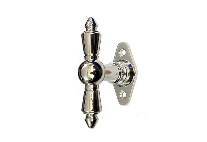 Antikas Türbeschlag Fenstergriff in Messing vernickelt glänzend - 9,7x6,5 cm Antikas Türbeschlag Fenstergriff in Messing vernickelt glänzend - 9,7x6,5 cm von Antikas