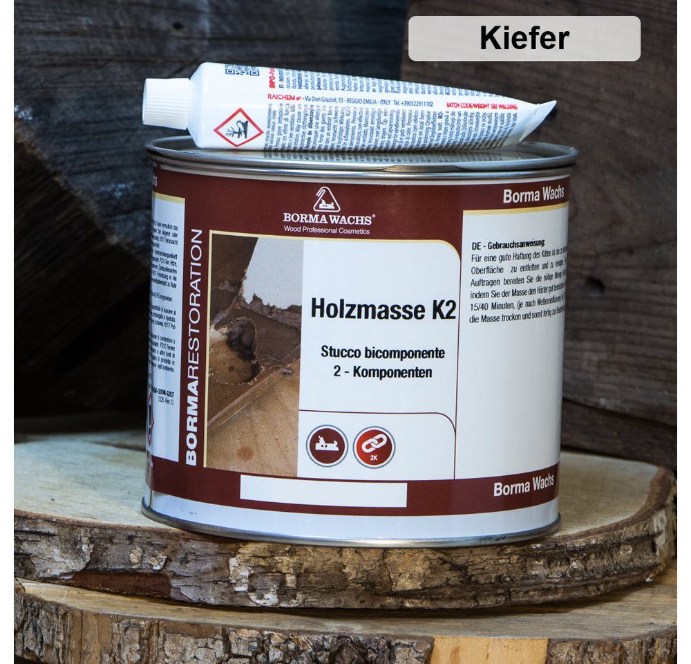 Antikas Fertigspachtel Holzmasse K2 Holzkitt - Kiefer - 750ml von Antikas