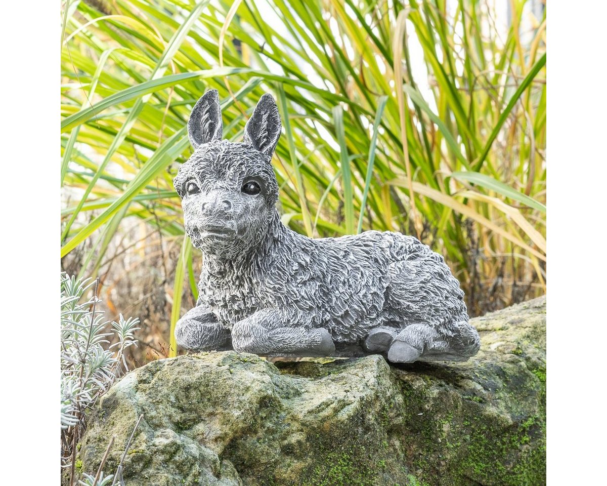 Antikas Gartenfigur Esel klein, Steinguss, grau, H 17 cm x T 12 cm Antikas Gartenfigur Esel klein, Steinguss, grau, H 17 cm x T 12 cm von Antikas