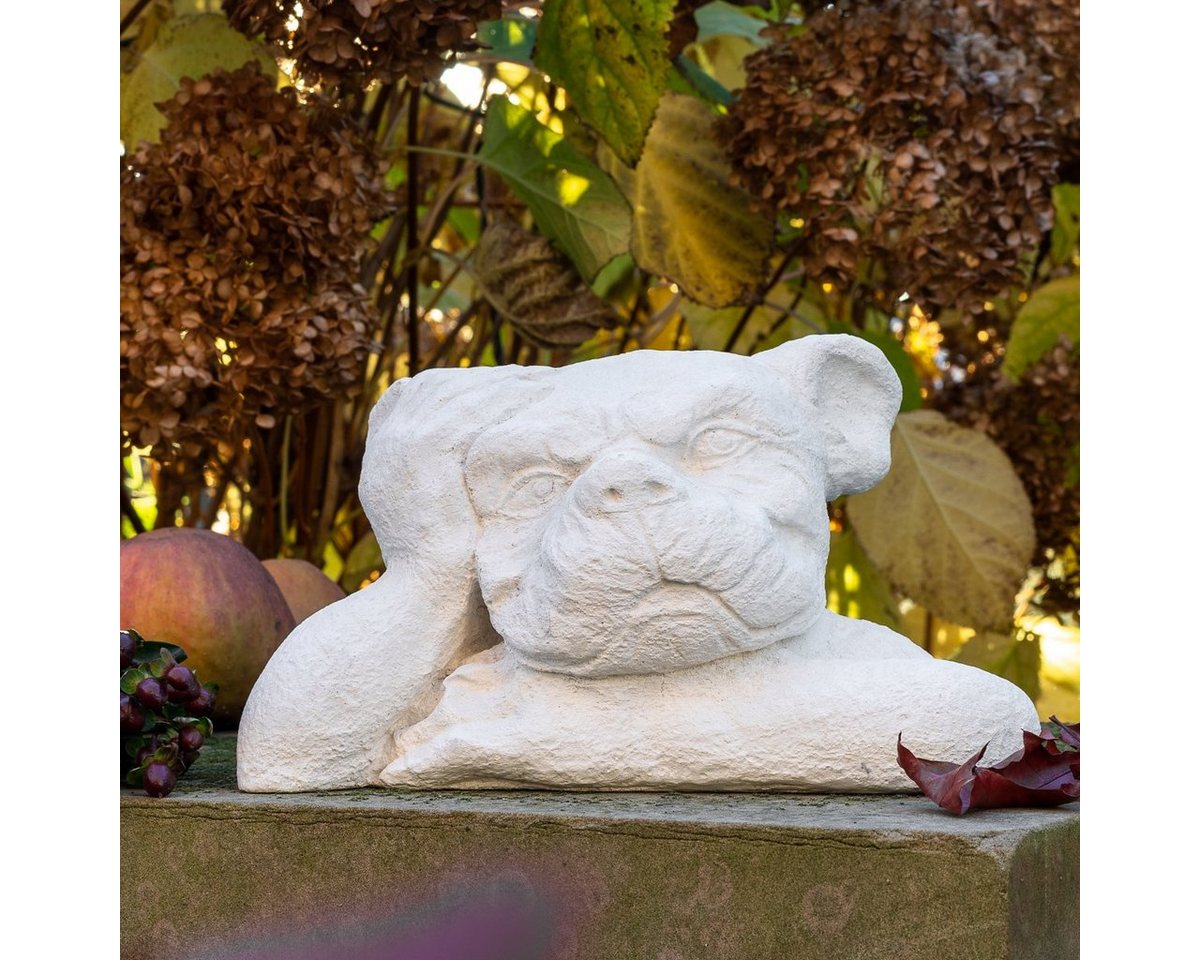 Antikas Gartenfigur Mauerhocker Gargoyle, Steinguss, weiß, H 15 cm x T 16 cm Antikas Gartenfigur Mauerhocker Gargoyle, Steinguss, weiß, H 15 cm x T 16 cm von Antikas