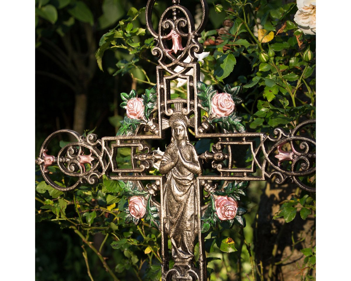 Antikas Gartenfigur Romantisches Kreuz stehend Schmuck für Grab Tierbestattung Friedhof Antikas Gartenfigur Romantisches Kreuz stehend Schmuck für Grab Tierbestattung Friedhof von Antikas