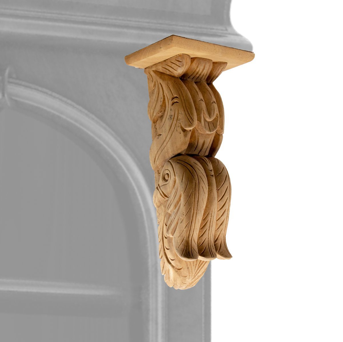 Antikas Möbelbeschlag Ornament,Schrankdeko, Dekoration, Holz, beige, H32,0xB15,0cm Antikas Möbelbeschlag Ornament,Schrankdeko, Dekoration, Holz, beige, H32,0xB15,0cm von Antikas