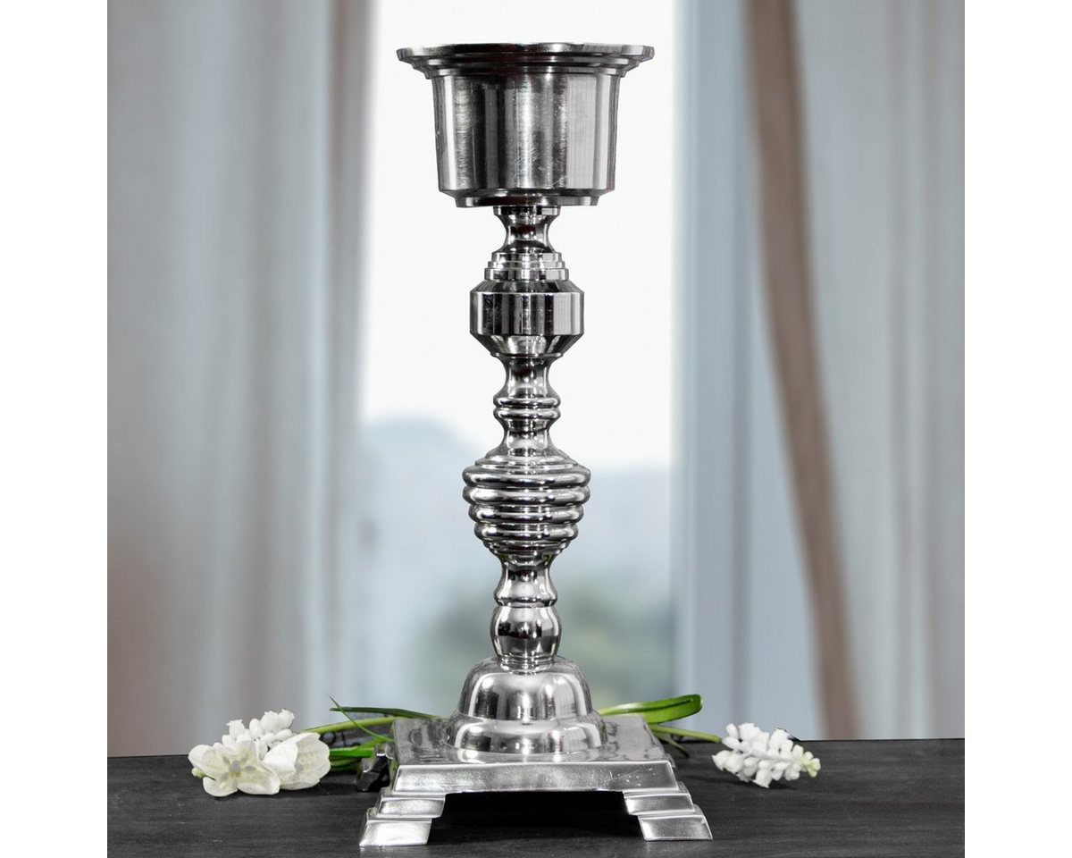 Antikas Wanddekoobjekt Aluminium Kerzenhalter, Groß, Pokal, Dekoration Antikas Wanddekoobjekt Aluminium Kerzenhalter, Groß, Pokal, Dekoration von Antikas