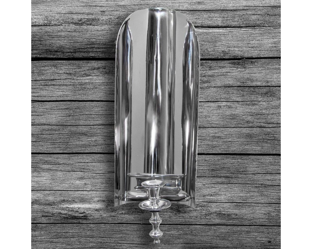 Antikas Wanddekoobjekt Kerzenhalter, Aluminium, Wand, Wandblende Antikas Wanddekoobjekt Kerzenhalter, Aluminium, Wand, Wandblende von Antikas