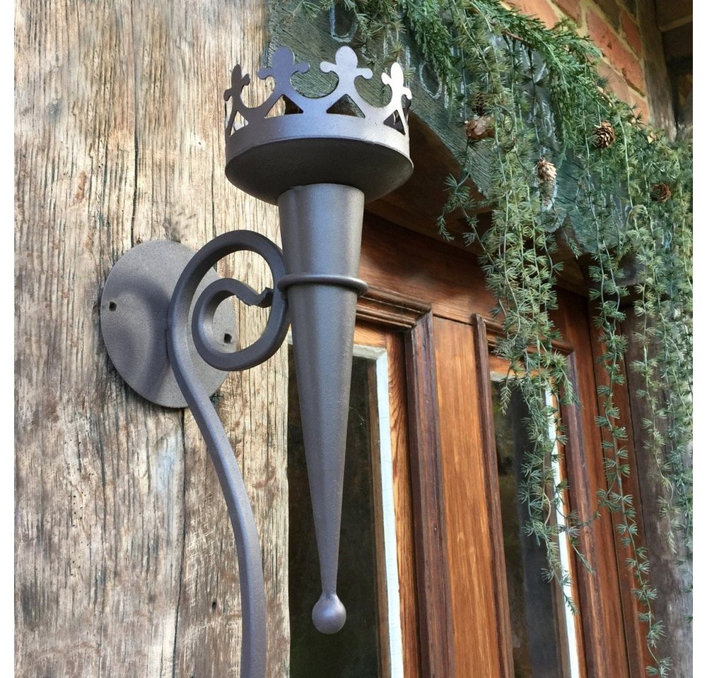 Antikas Wanddekoobjekt Schöne mittelalterliche Fackel - Wandfackel Burgfackel Kerzenhalter Antikas Wanddekoobjekt Schöne mittelalterliche Fackel - Wandfackel Burgfackel Kerzenhalter von Antikas