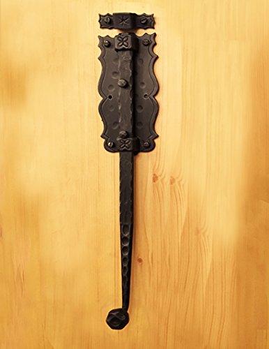 Antikas - Schubriegel antike Tür Flachriegel Antik Türverschluss, Riegel Verschlussriegel von Antikas