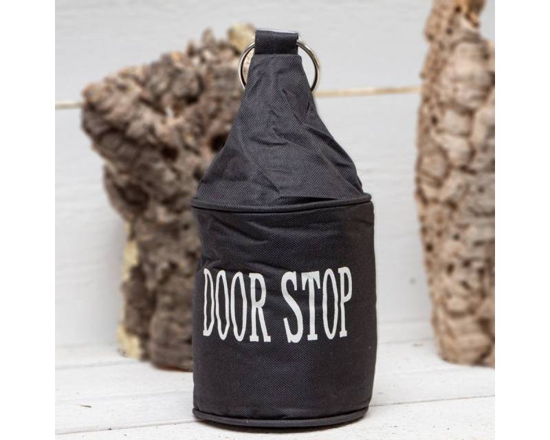 Antikas Wanddekoobjekt Türstopper, Türpuffer, Nylon, Schwarz, H 33,0 x B 12,5 cm von Antikas