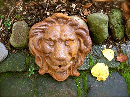 Antikas - Wasserauslauf Löwenkopf Wasserspeier Löwe für Wandbrunnen Brunnen Zubehör Speier von Antikas