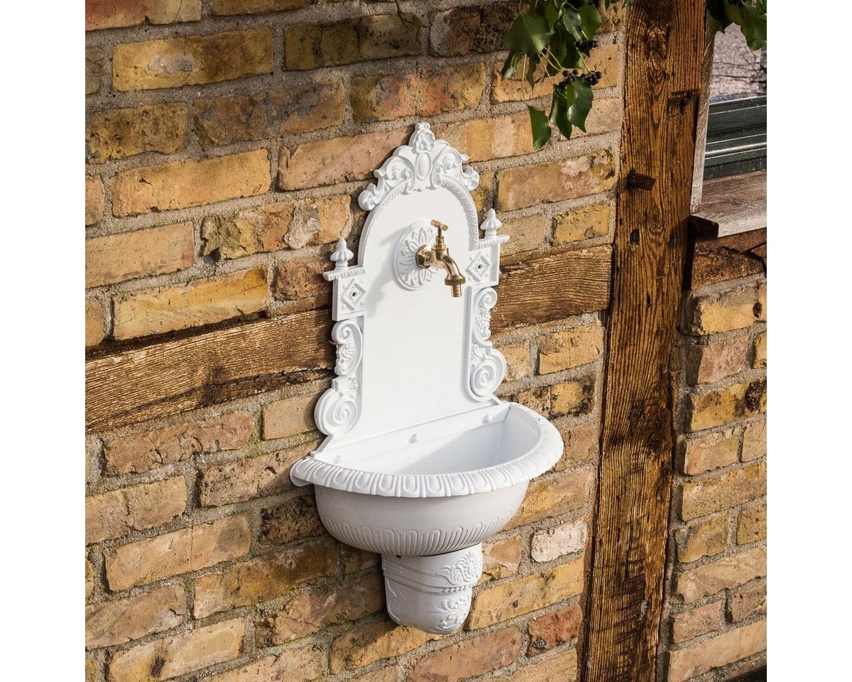 Antikas Wasserspeier Handwaschbecken mit Schlauchanschluss, Gartenbrunnen, Waschbecken von Antikas