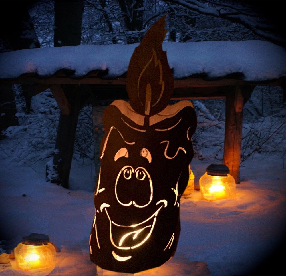 Antikas Weihnachtsfigur Edelrost Windlicht, Laterne für Kerze Haustür, Dekoration Terrasse Antikas Weihnachtsfigur Edelrost Windlicht, Laterne für Kerze Haustür, Dekoration Terrasse von Antikas