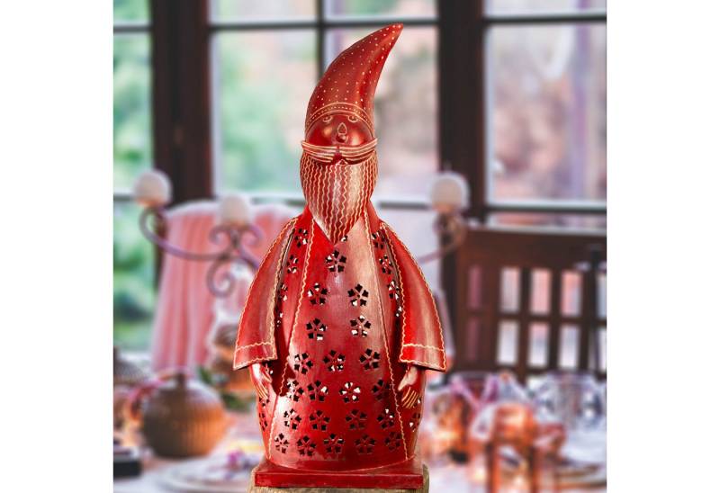 Antikas Weihnachtsfigur Weihnachtsmann Kerzenhalter, Rot, groß, Weihnachten, Dekoration Antikas Weihnachtsfigur Weihnachtsmann Kerzenhalter, Rot, groß, Weihnachten, Dekoration von Antikas