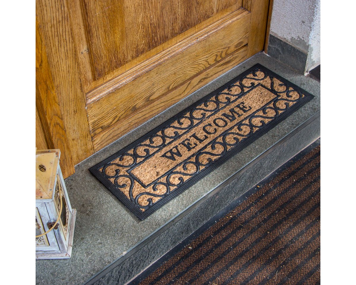 Fußmatte Matte für den Hauseingang - Türmatte im Landhausstil - Treppenschoner, Antikas von Antikas