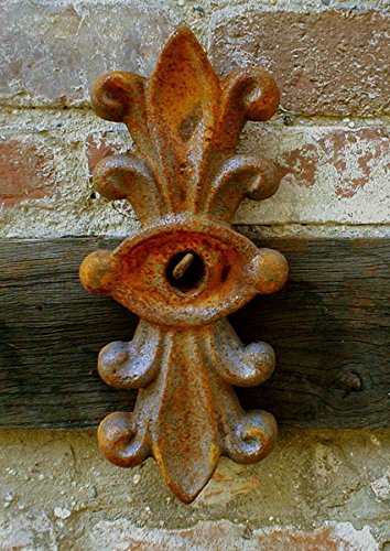 Maueranker Dekoration Pfettenanker für Fachwerk+Gartenmauer Ornament Rosette von Antikas