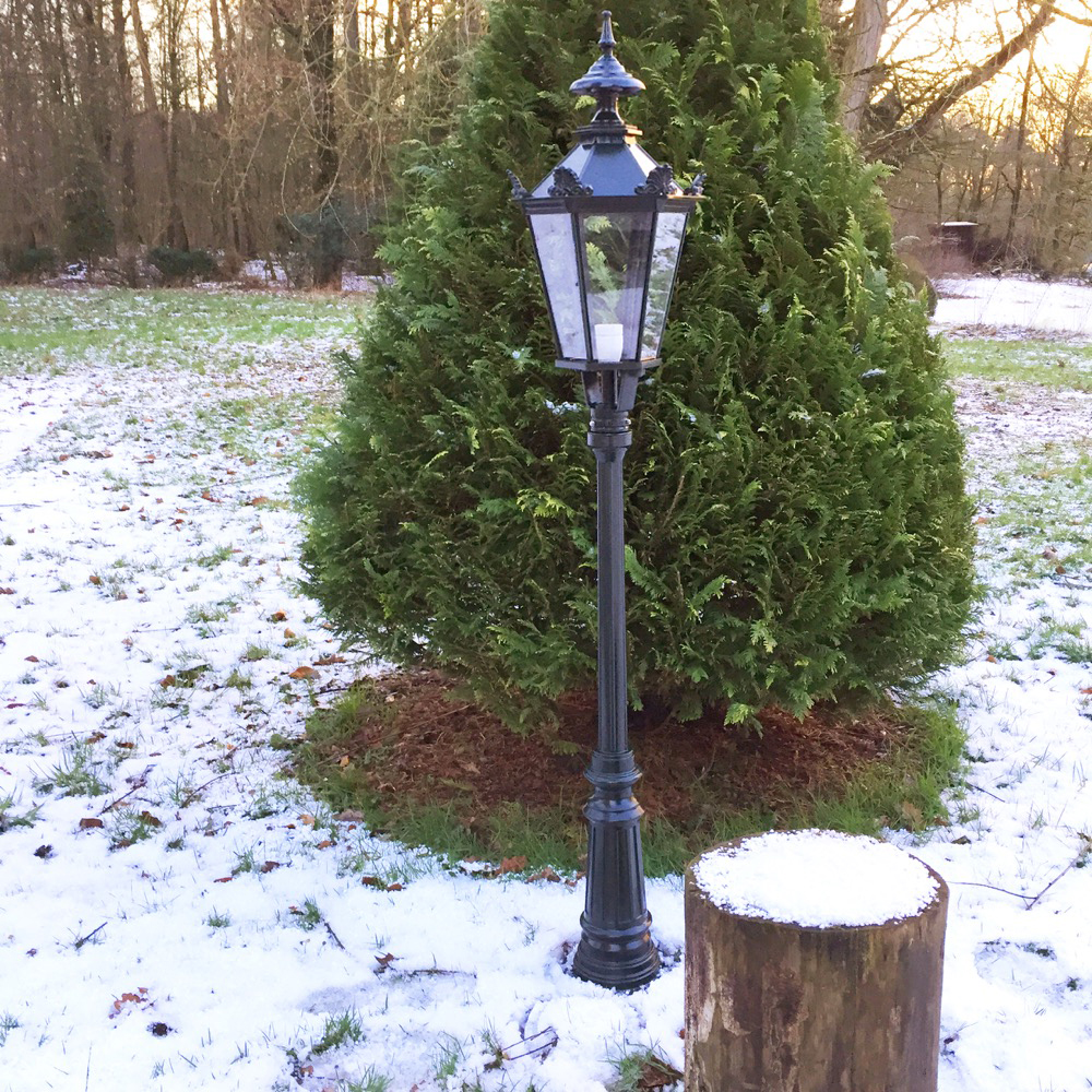 Wegelampe Antik Gartenbeleuchtung Aussenleuchten Standlampe Antiklampe - H.164cm von Antikas