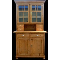 Küchenbuffet Buffetschrank Küchenschrank Landhaus Vintage Antik Shabby-Chic Stil von AntikeMobel