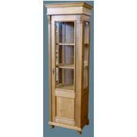 Vitrine, Glas-Schrank, Wäscheschrank, Geschirrschrank Im Vintage Antik Landhaus Shabby-Chic-stil von AntikeMobel
