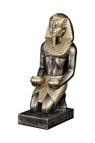 Ägypten Tutanchamun Figur Büste Gott Büsten Skulptur Teelichthalter von Antikes Wohndesign