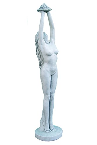Antike Griechische Wasser Fontäne Frauen Statue Nackte Statue Gartenfigur von Antikes Wohndesign