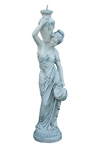 Antike Griechische Göttin Wasser Fontäne Frauen Statue Nackte Statue Gartenfigur von Antikes Wohndesign