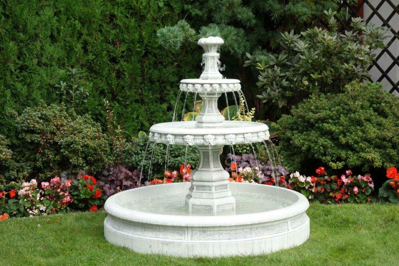 Antikes Wohndesign Gartenbrunnen ANTIKES WOHNDESIGN Spring- & Zierbrunnen AWD-SS-129 B:113cm H:107cm von Antikes Wohndesign