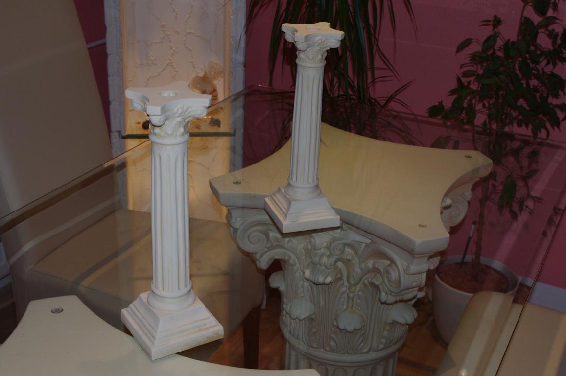 Antikes Wohndesign Kerzenständer ANTIKES WOHNDESIGN Kerzenständer/Standleuchter H: 36 cm von Antikes Wohndesign