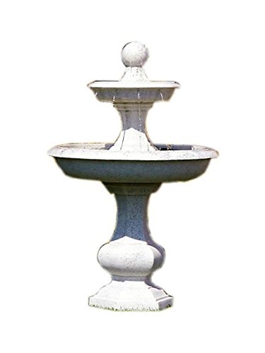 Steinbrunnen Springbrunnen Delphinen Brunnen Zierbrunnen Wasserspiel Gartenbrunnen Höhe: 160cm von Antikes Wohndesign