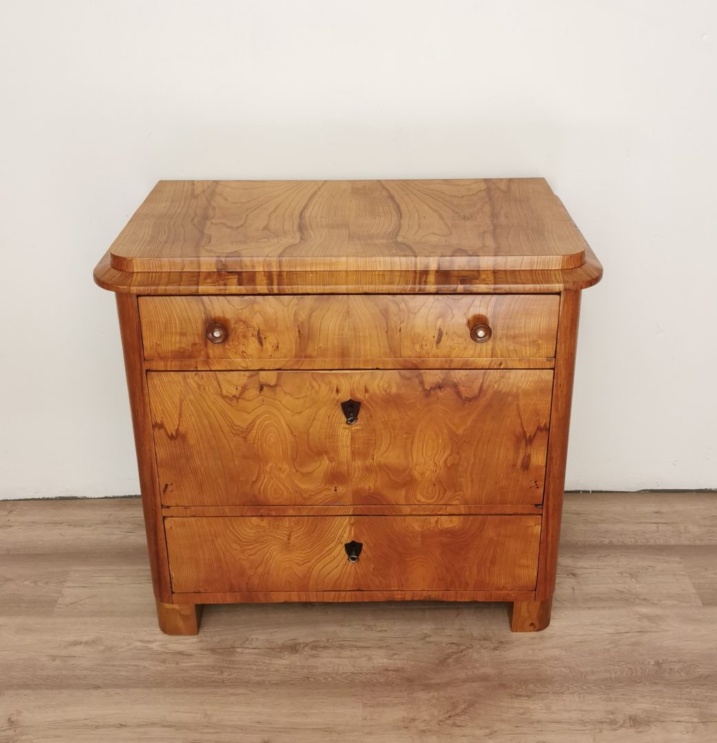 Biedermeier Kommode in Esche um 1840/50 von Antikhof Br?ck