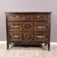 Kommode Anrichte Empire Antik Louis Xv Barock Schrank Ca.1770 von AntikundStil