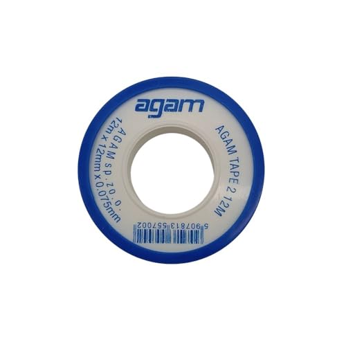 Antip-Tools Teflonband PTFE Dichtband Gewindedichtband - 1 Stück. (blau, 12 * 12 * 0,075) von Antip-Tools