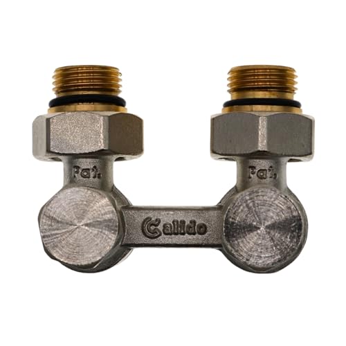 Hahnblock Eck Doppel Heizkörperanschlüsse 3/4"х1/2" Kühleranschlüsse mit Brücke, Messing Verchromt Heizkörper Anschluss Hahnblock Eck Doppel Heizkörperanschlüsse 3/4"х1/2" Kühleranschlüsse mit Brücke, Messing Verchromt Heizkörper Anschluss von Antip-Tools