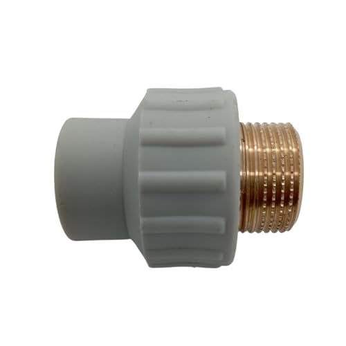 5x PPR Fittings Übergang AG 20 mm * 3/4" Rohr Schweißtechnik PP-R Polypropylen Messing Muffe Reduziermuffe 20mm 3/4 Zoll von Antip-Tools