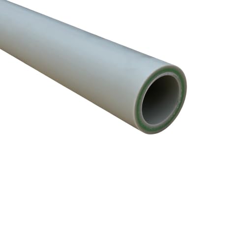 PPR Glasfaserrohre Heizung Wasser Ø 40 * 5,5 mm. 2 Meter Heiswasser Kaltwasser PN20 (40 * 5,5 mm) von Antip-Tools
