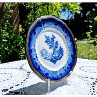 1949 Rosenthal Teller - Kobaltblauer Dekorativer Chippendale Muster Landschaft Oben 19 cm 1949 Rosenthal Teller - Kobaltblauer Dekorativer Chippendale Muster Landschaft Oben 19 cm von AntiqueBoutiqueIdeas