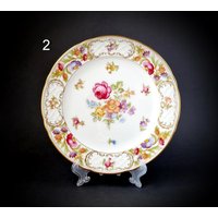 "1960S Schumann Bavaria "Kaiserin Dresden Blumen" Teller#2, Blumenrand, Made in Germany 19, 5 cm." "1960S Schumann Bavaria "Kaiserin Dresden Blumen" Teller#2, Blumenrand, Made in Germany 19, 5 cm." von AntiqueBoutiqueIdeas