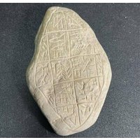 Circa 3000 Bc Antikes Orient Tablett Mit Früher Schriftform von AntiqueMineral