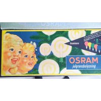 Seltene Osram 1950Er Jahre Vintage Deutsche Glas Weihnachtsbaum Lichter Kerzen in Funktionsfähigen Zustand. Glaskerze von AntiqueXmas
