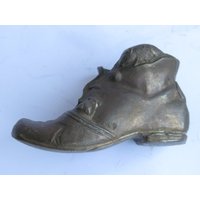 Vintage Massiv Messing Boot Streichholzhalter Mouse Am Linken Rand Vintage Massiv Messing Boot Streichholzhalter Mouse Am Linken Rand von AntiqueXmas