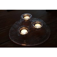 Vintage Meri Lasi Volcano Teelichthalter 3 Finland Kunstglas Pertti Kallioien Vintage Meri Lasi Volcano Teelichthalter 3 Finland Kunstglas Pertti Kallioien von AntiqueXmas