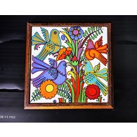 Acapulco Keramik Untersetzer Von Villeroy & Boch - Vintage 1960-70Er Jahre von Antiqueliebe