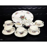 Villeroy & Boch Kaffee - Teeservice Für 5 Pers. 13 Tlg/ Alt Strassburg/ Made in Germany/ Vintage 1960Er - 1970Er Villeroy & Boch Kaffee - Teeservice Für 5 Pers. 13 Tlg/ Alt Strassburg/ Made in Germany/ Vintage 1960Er - 1970Er von Antiqueliebe