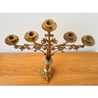 Antiker Großer Messing Kandelaber/Kerzenständer Kerzenleuchter Kirchenleuchter, Gothic Style ++ Antiker Großer Messing Kandelaber/Kerzenständer Kerzenleuchter Kirchenleuchter, Gothic Style ++ von AntiquesByLore
