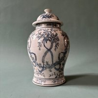 Vase | Blau-Weiß von Antixxteam