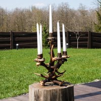 Echtes Geweih Kerzenhalter Echtes Geweih Kerzenhalter von Antlabo