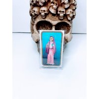 Laminierte Santa Muerte Gebetskarte von Antojitosdesuerte