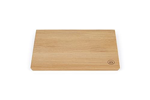 Anton Doll Holzmanufaktur, Brotzeitbrett Leopold ®, Naturprodukt 100%, handgefertigtes Schneidebrett aus Massivholz (Eiche) von Anton Doll Holzmanufaktur