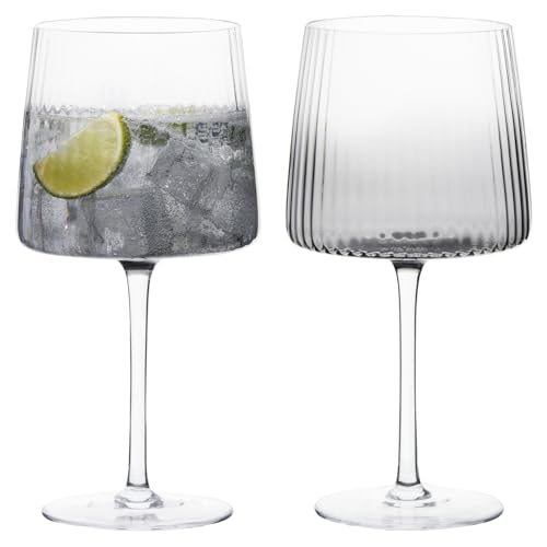 Anton Studio Designs – Empire Gin-Gläser – Rauchgrau – Handgefertigte Glaswaren – Cocktailglas-Set – 2er Set Anton Studio Designs – Empire Gin-Gläser – Rauchgrau – Handgefertigte Glaswaren – Cocktailglas-Set – 2er Set von Anton Studio Designs