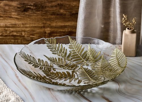 Anton Studio Designs - Gold Farnschale - Luxuriöse Dekoschale von Anton Studio Designs