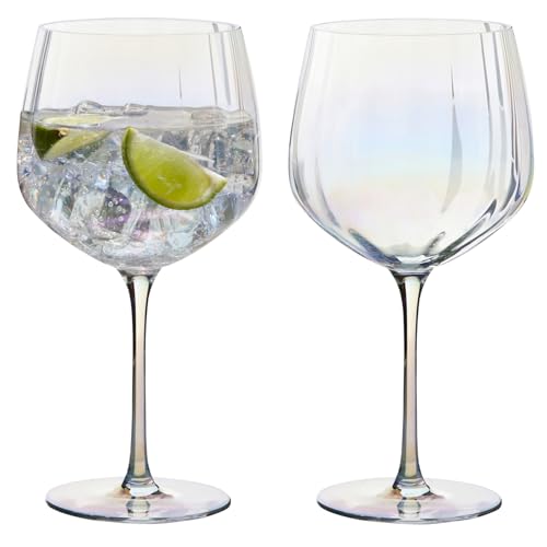 Anton Studio Designs – Palazzo Gin-Gläser – Handgefertigte Glaswaren – Cocktailglas-Set – 2er Set von Anton Studio Designs