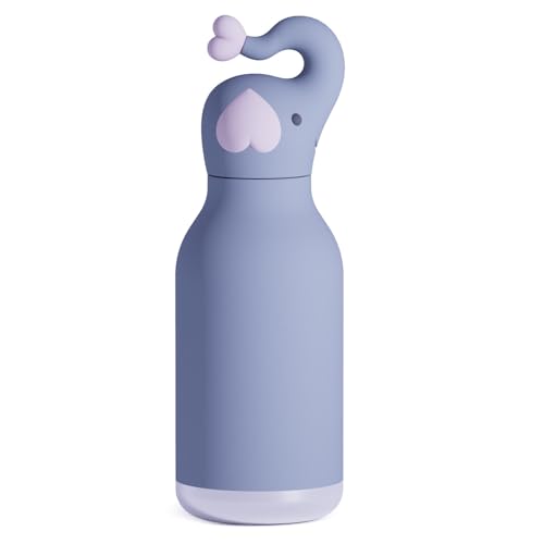 Asobu Bestie Elefant | Isolierflasche aus Edelstahl | 460ml | mit Namen personalisierbar (Elefant (ohne Namen)) von Anton & Sophie